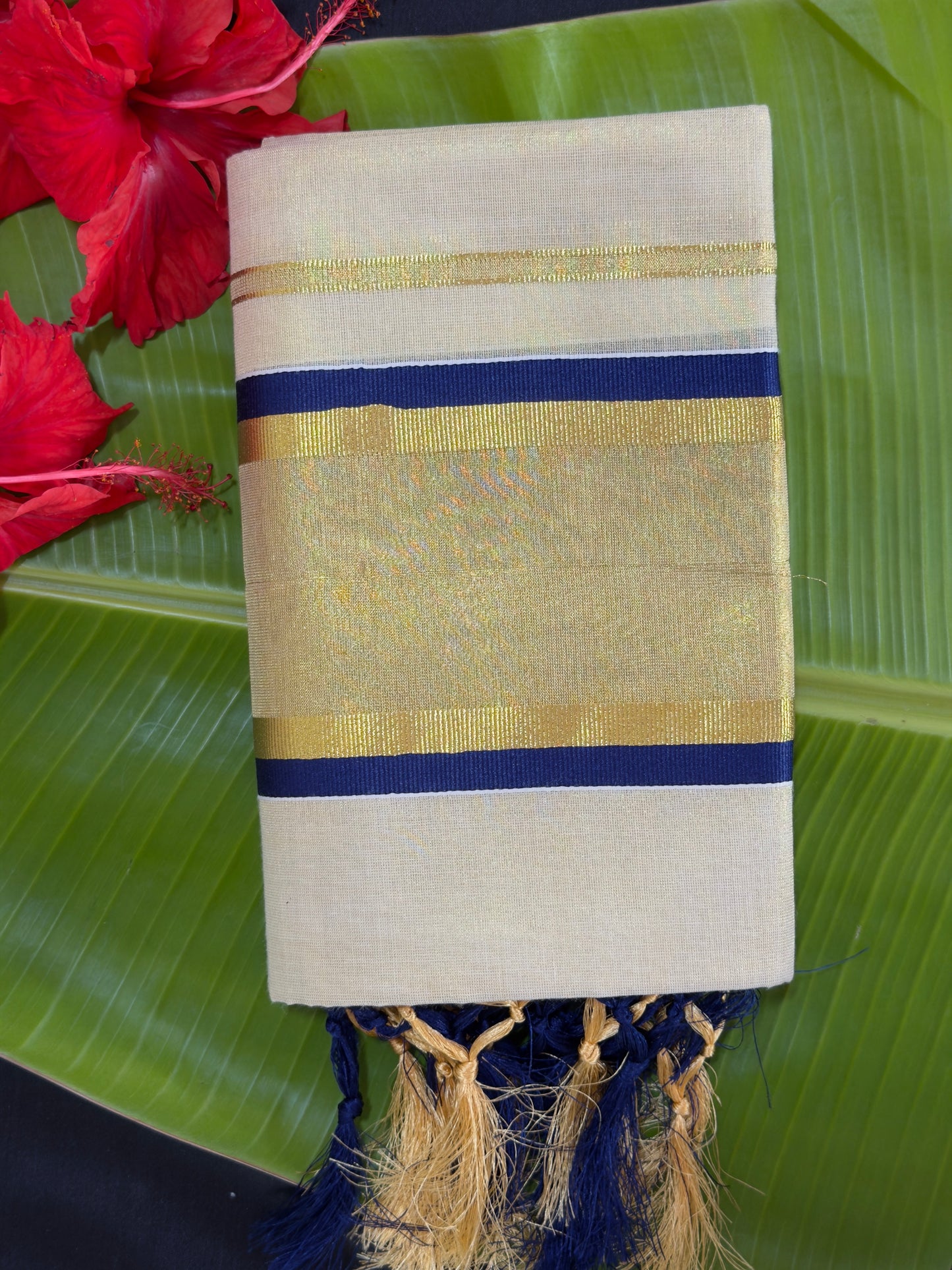 Premium Kerala tissue set mundu (SM-261)