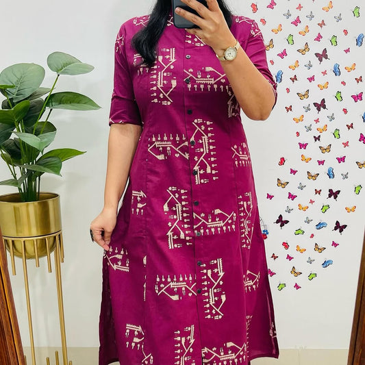 Co-Ord Set in Aline Pattern (JN-2022)